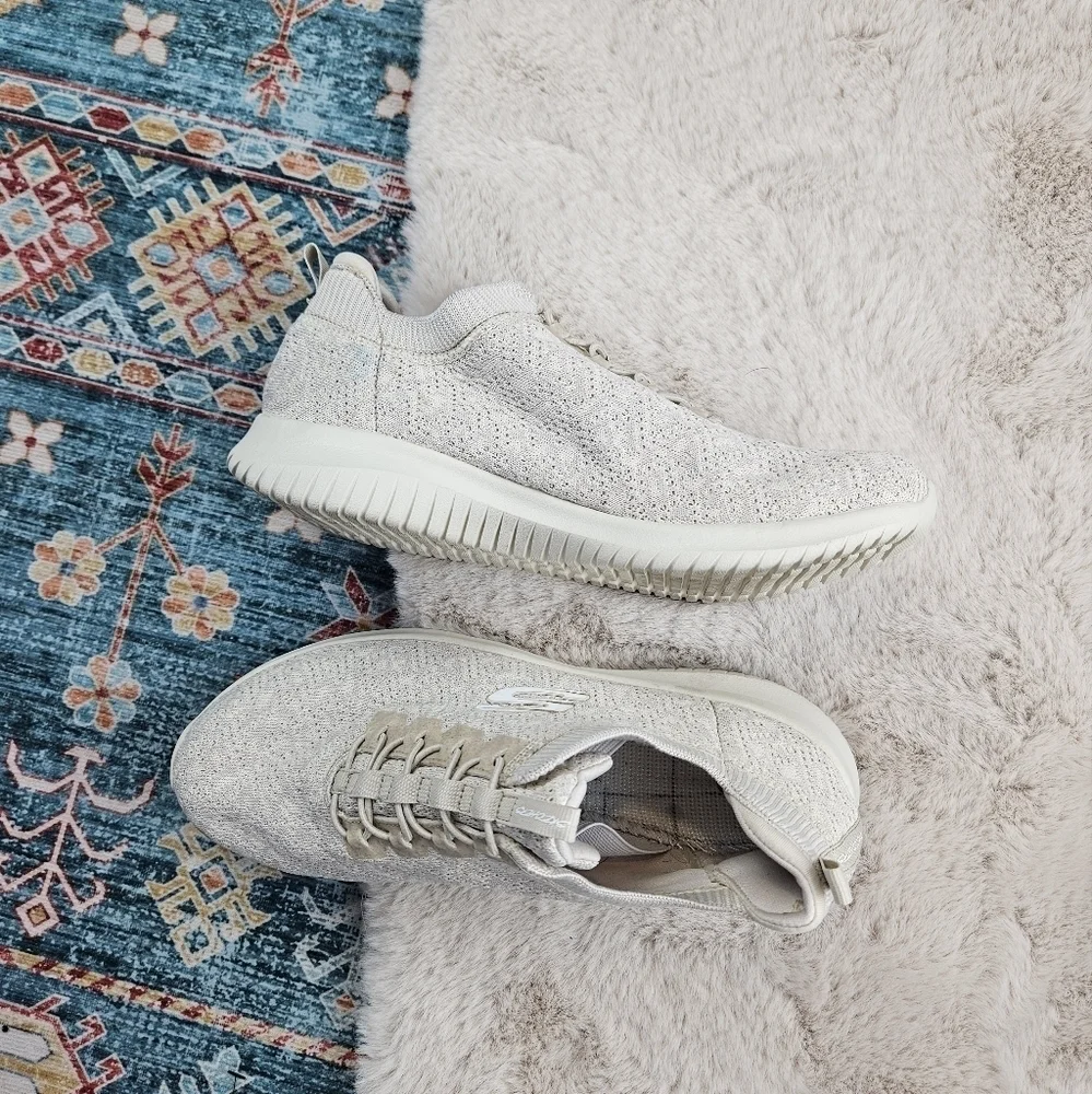 Skechers Women's Slip On 12919 Natural US 8.5 - Picture 3 of 10